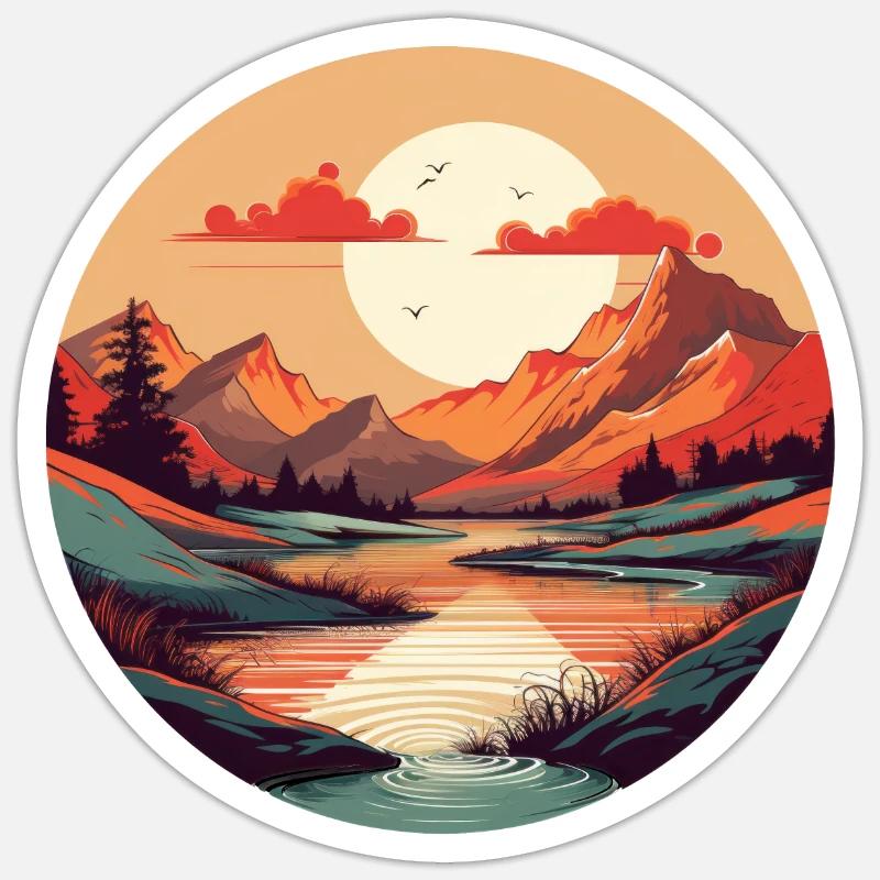 Sticker taille S (10 x 10 cm) - 