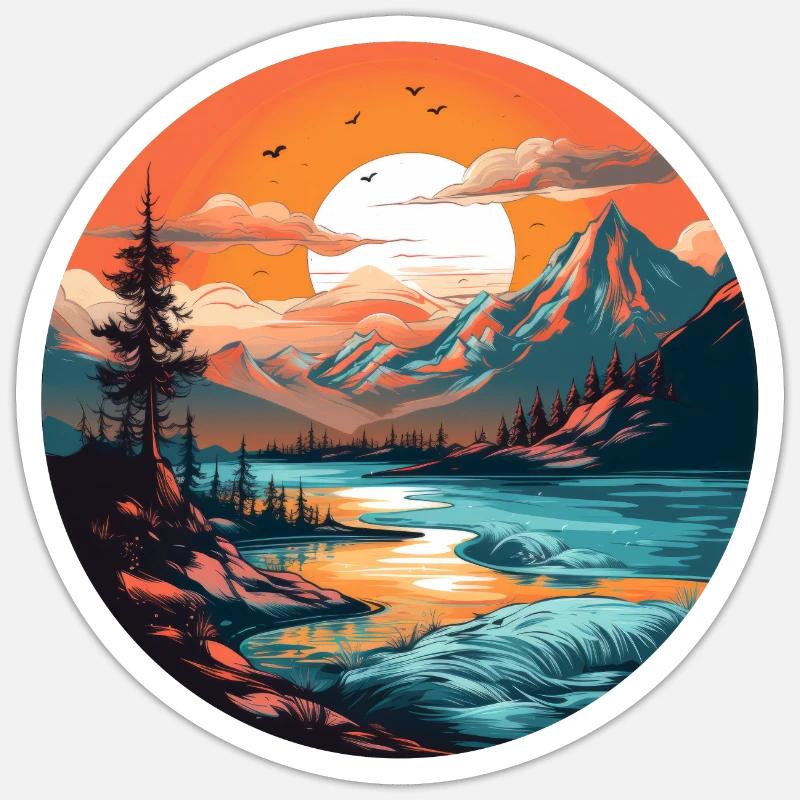 Sticker taille S (10 x 10 cm) - 