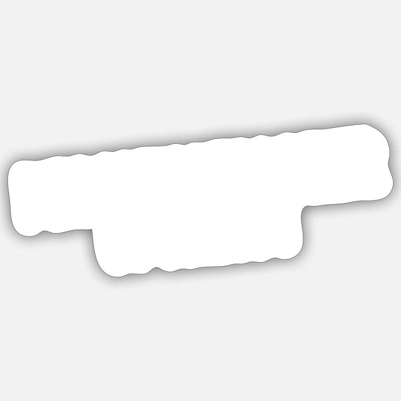 ich bin ein pessimistischer Optimist Sticker Größe S (10 x 10 cm)