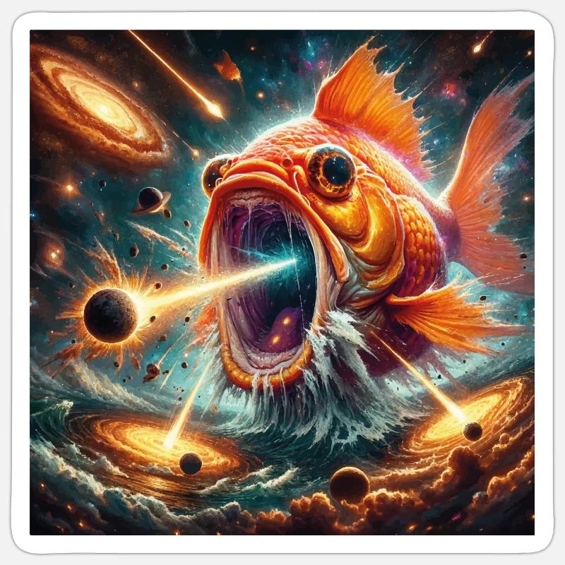 Sticker Größe S (10 x 10 cm) - 