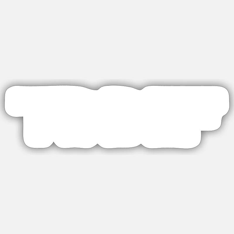 so ein Quatsch Sticker Größe S (10 x 10 cm)