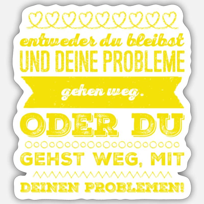 Sticker Größe S (10 x 10 cm) - 