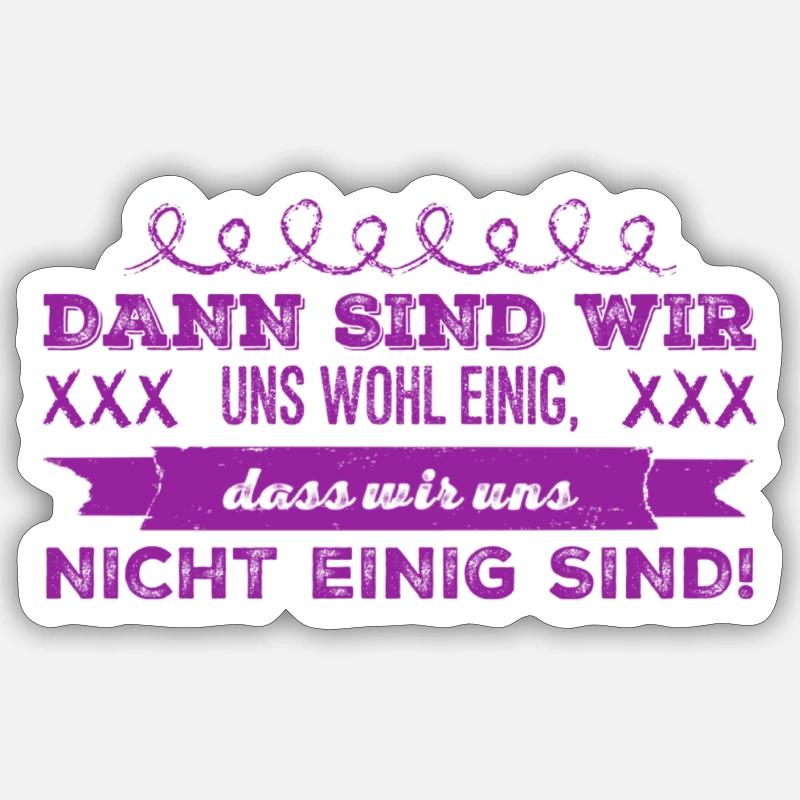 Sticker Größe S (10 x 10 cm) - 