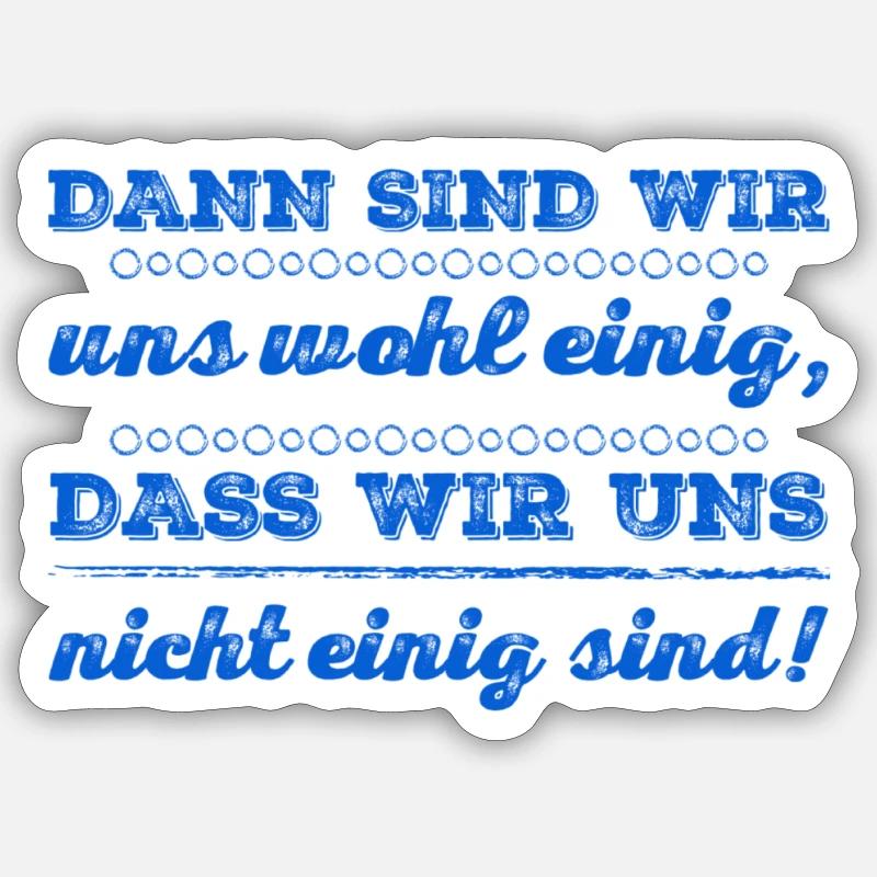 Sticker Größe S (10 x 10 cm) - 