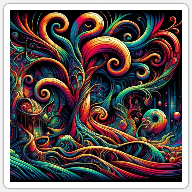 Sticker Größe S (10 x 10 cm) - 