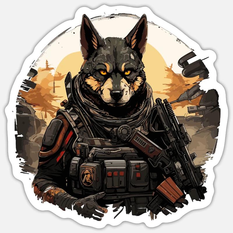Sticker Größe S (10 x 10 cm) - 