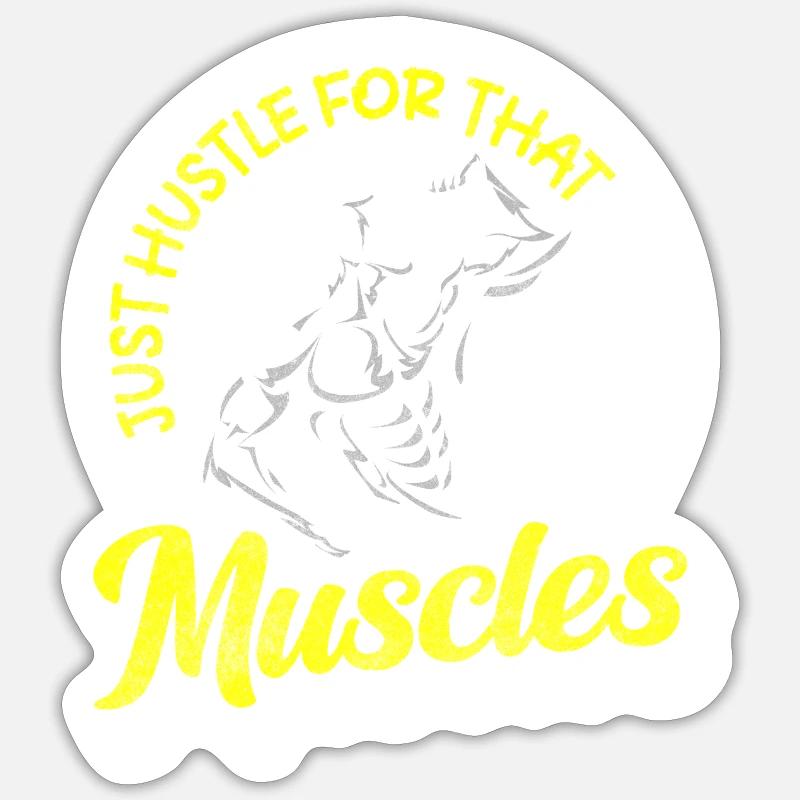 Trainer Muscles Pumper Studio Sticker size S (10 x 10 cm)