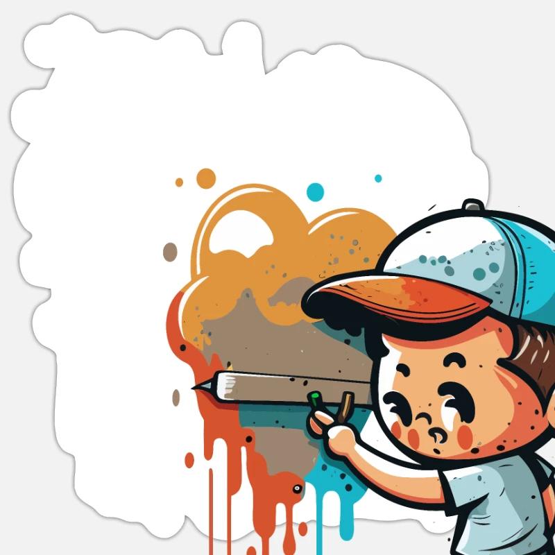 Sticker size S (10 x 10 cm) - 