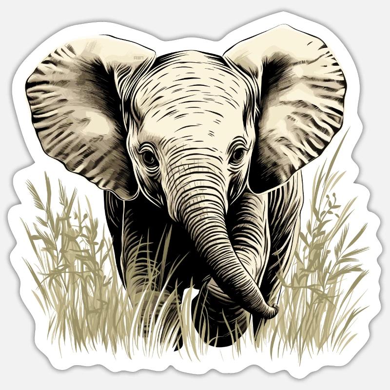 Sticker størrelse S (10 x 10 cm) - 