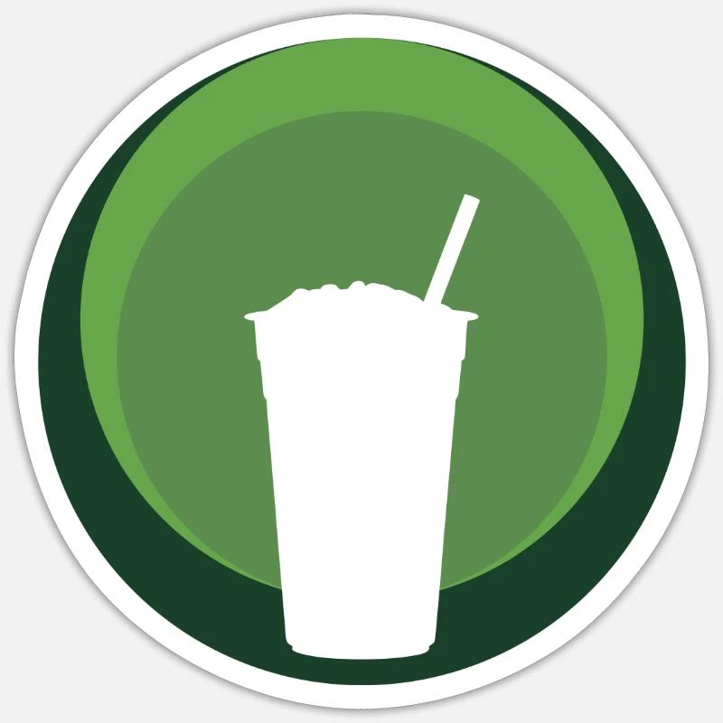 Tee Bubble Tea Boba Sticker Größe S (10 x 10 cm)