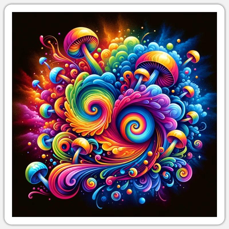 Sticker taille S (10 x 10 cm) - 