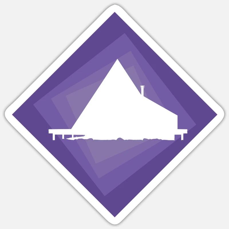 Sticker taille S (10 x 10 cm) - 