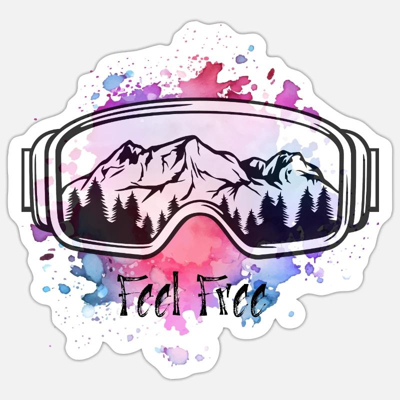 Sticker taille S (10 x 10 cm) - 