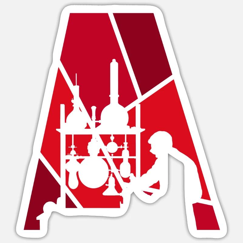 Biochemistry Molecule Biochemistry Sticker size S (10 x 10 cm)