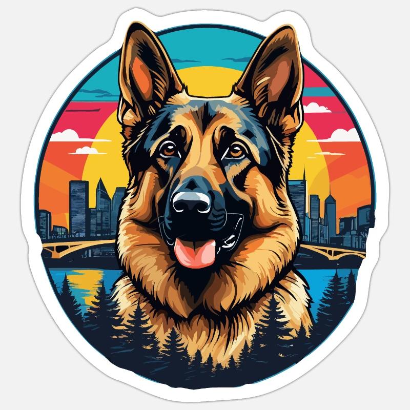 Sticker Größe S (10 x 10 cm) - 