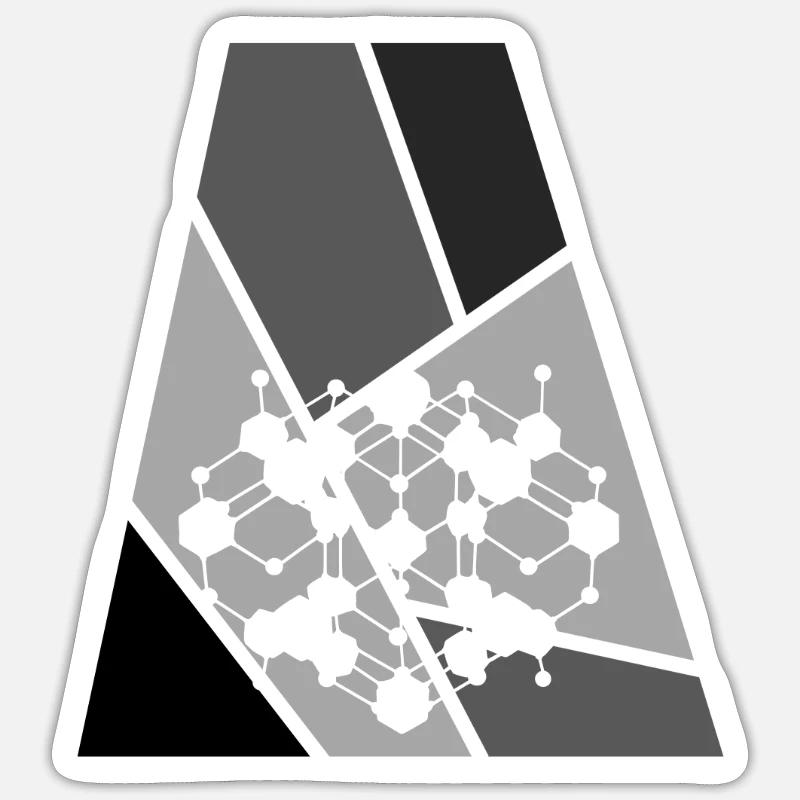 Crypto Crypto Cryptowährung - Sticker Größe S (10 x 10 cm) - Mattweiß