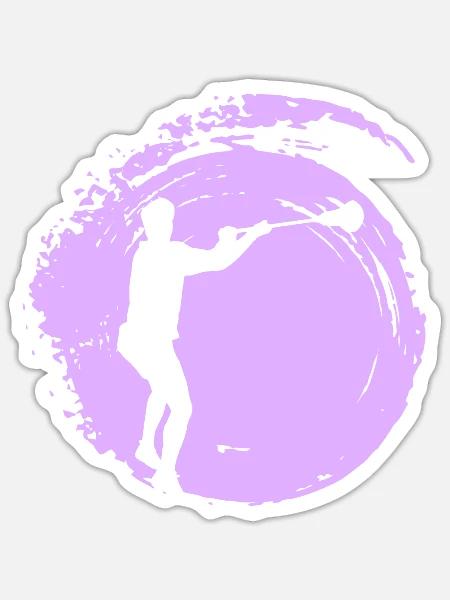 LSM LSM - Sticker Größe S (10 x 10 cm) - Mattweiß