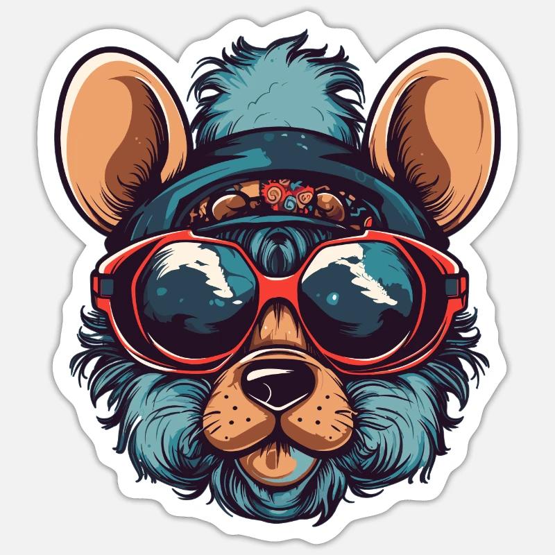 Sticker Größe S (10 x 10 cm) - 