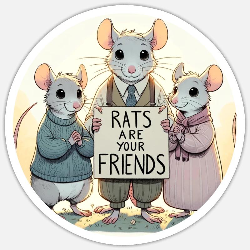 Sticker Größe S (10 x 10 cm) - 