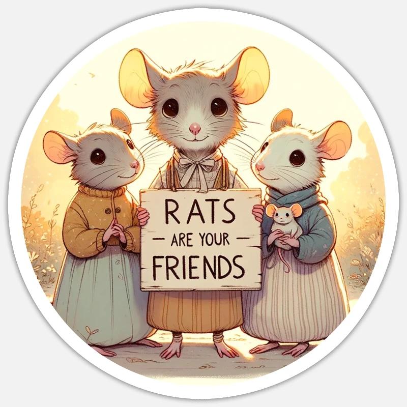 Sticker Größe S (10 x 10 cm) - 