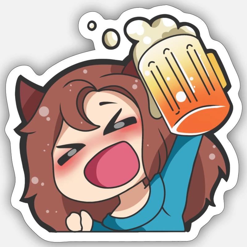 Sticker taille S (10 x 10 cm) - 