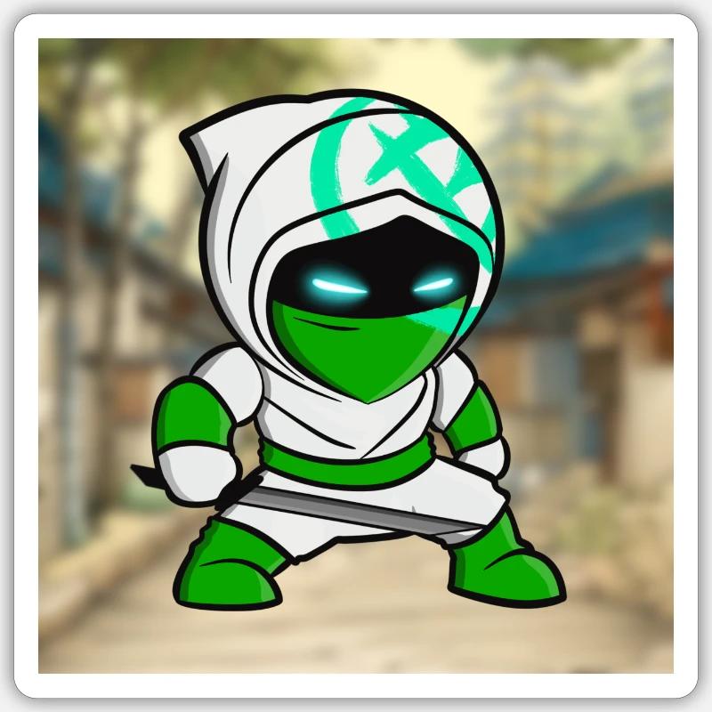 Sticker taille S (10 x 10 cm) - 