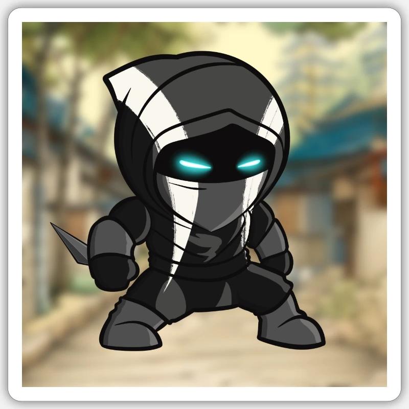 Sticker Größe S (10 x 10 cm) - 