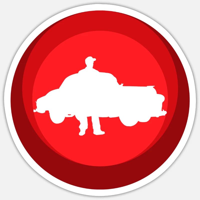Sticker taille S (10 x 10 cm) -