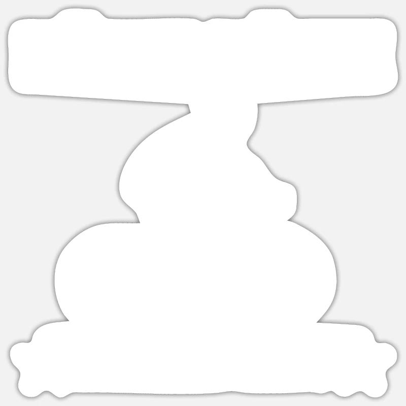 Sticker Größe S (10 x 10 cm) - 