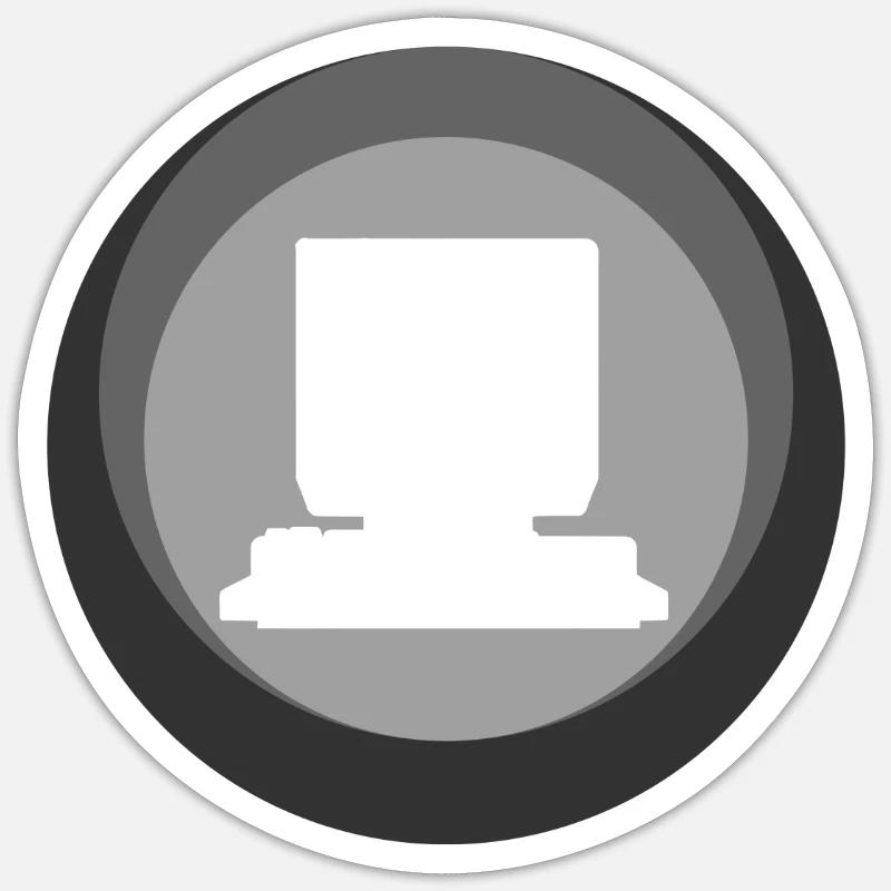 Computer Informatics Tech Sticker size S (10 x 10 cm)