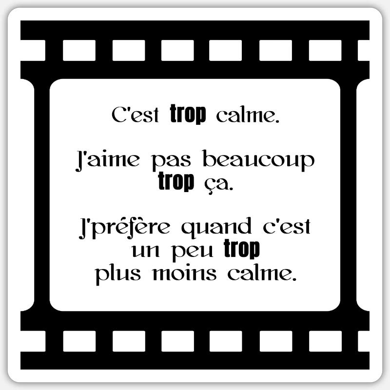 Sticker taille S (10 x 10 cm) - 