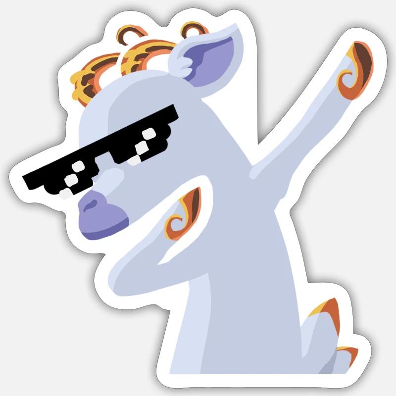 Sticker Größe S (10 x 10 cm) - 