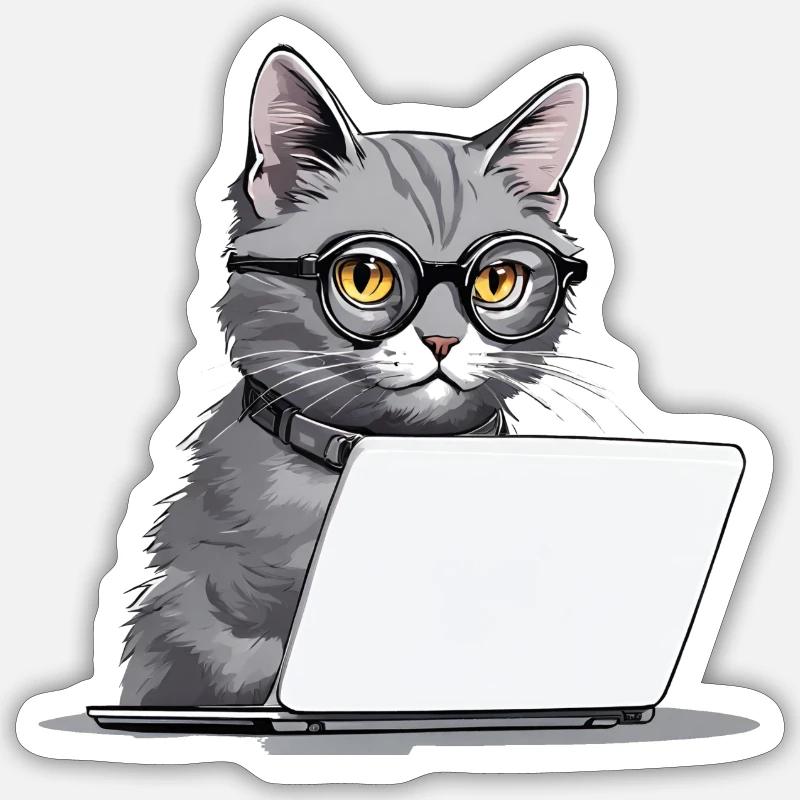 Student Chat Sticker size S (10 x 10 cm)