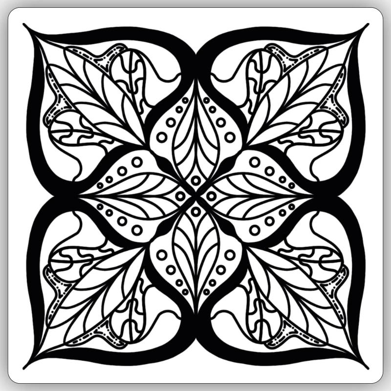 Sticker Größe S (10 x 10 cm) - 