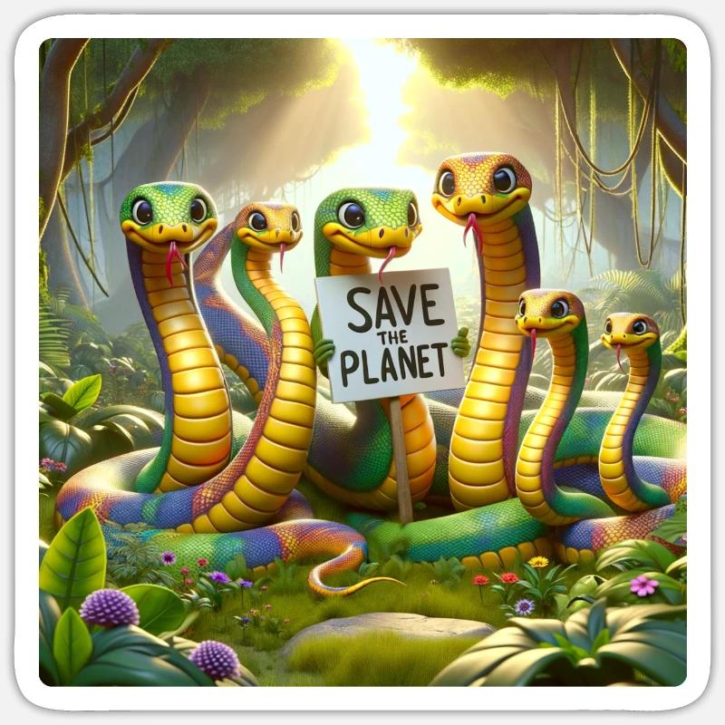 Sticker taille S (10 x 10 cm) - 