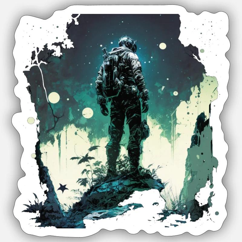 Sticker Größe S (10 x 10 cm) - 