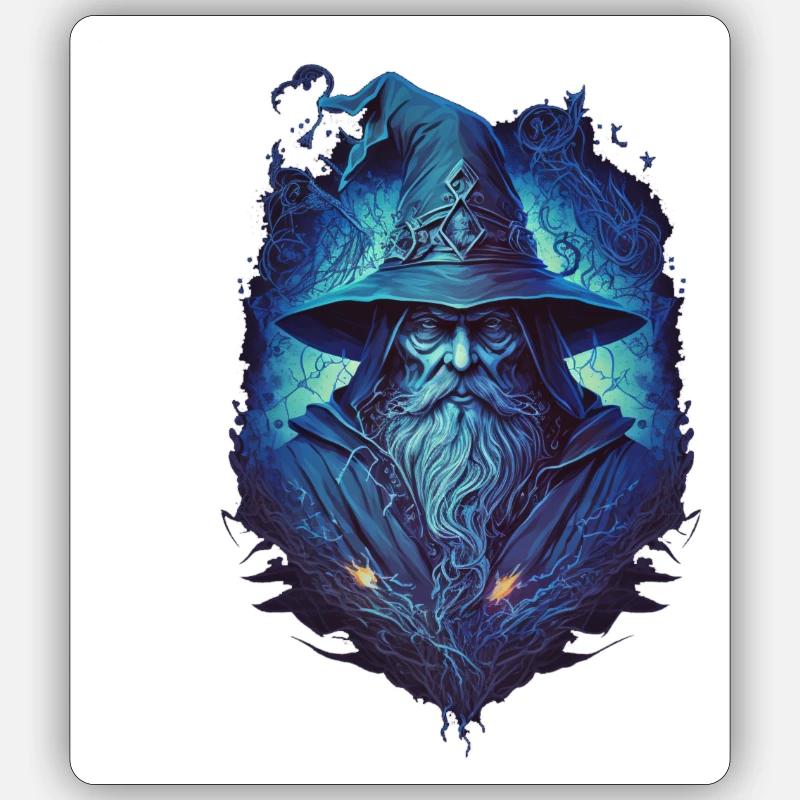 wizard Sticker size S (10 x 10 cm)