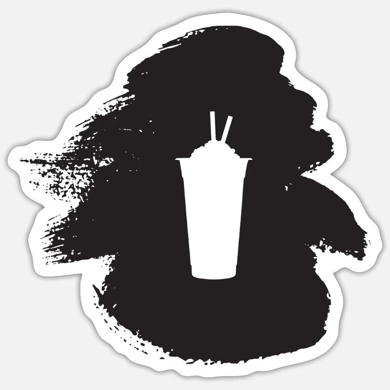 Bubbletee Bubbletee Bubble Tea Sticker Größe S (10 x 10 cm)