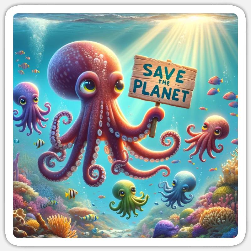 Sticker Größe S (10 x 10 cm) - 