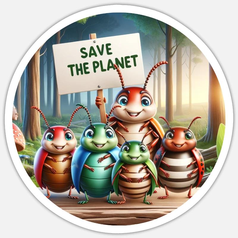 Sticker size S (10 x 10 cm) - 