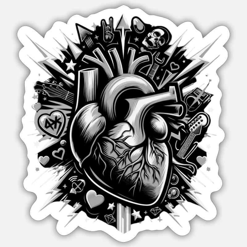 Sticker Größe S (10 x 10 cm) - 