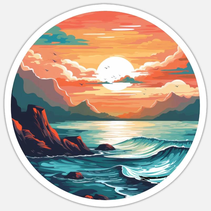 Sticker taille S (10 x 10 cm) - 