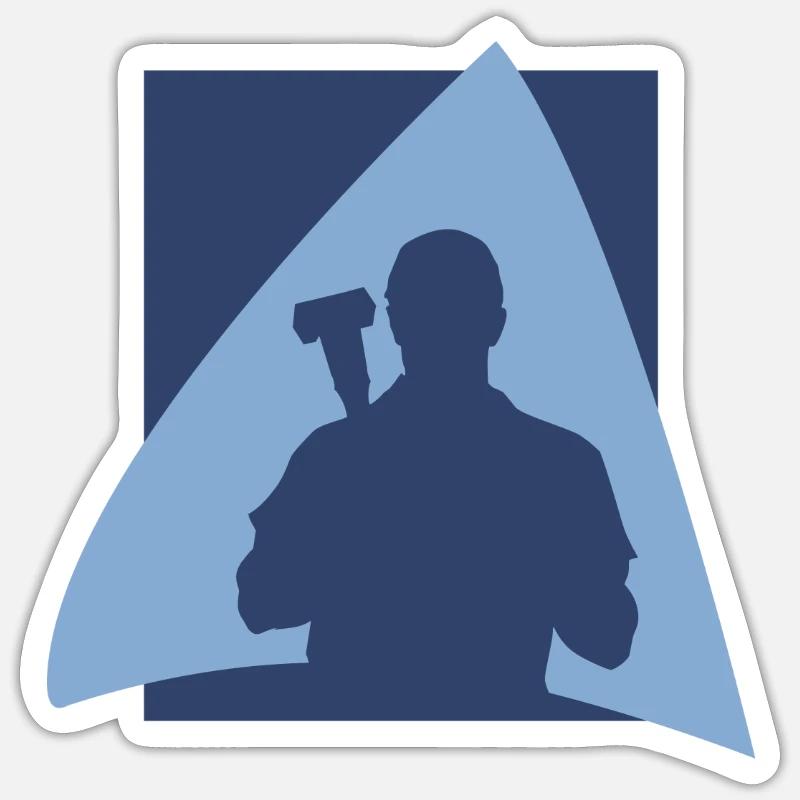 Workshop Tool Mechanic Sticker size S (10 x 10 cm)