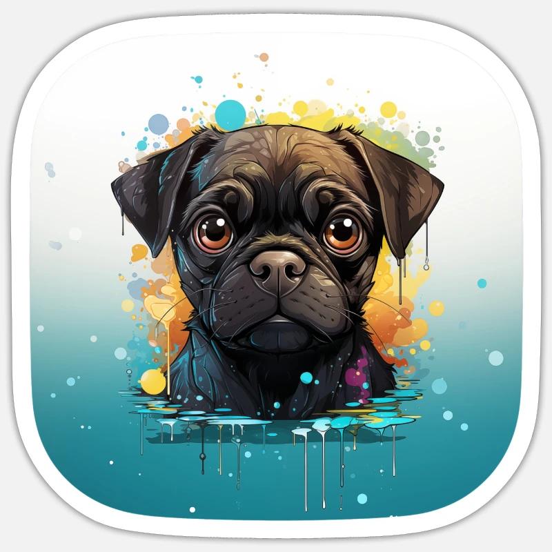 Sticker taille S (10 x 10 cm) - 