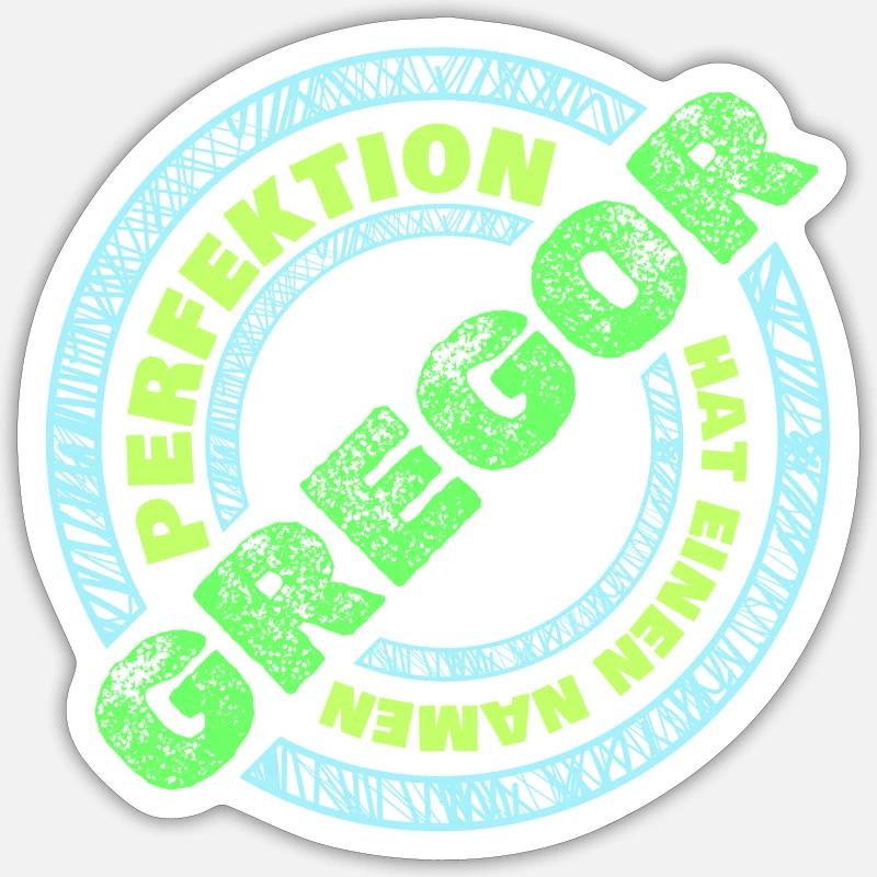 Gregor Gregor Sticker Größe S (10 x 10 cm)