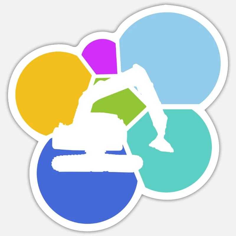 Sticker Größe S (10 x 10 cm) -