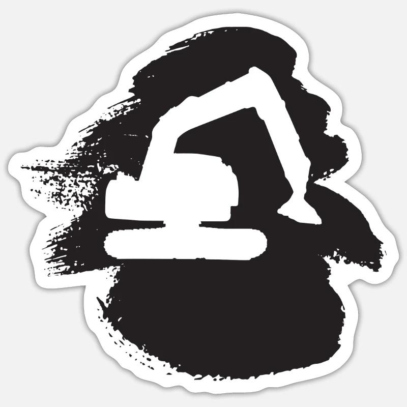 Sticker Größe S (10 x 10 cm) - 