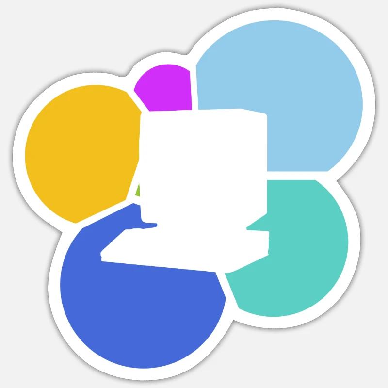 Sticker Größe S (10 x 10 cm) - 