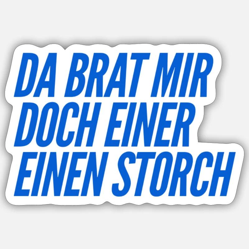 This was unexpected - Sticker size S (10 x 10 cm) - white matte