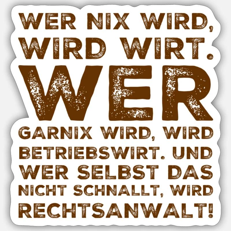 Sticker Größe S (10 x 10 cm) - 